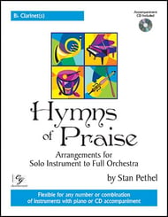 Hymns of Praise Clarinet BK/CD cover